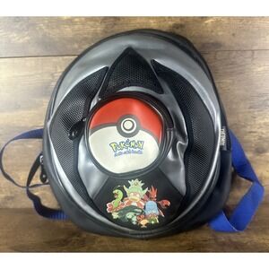 Vintage Pokemon Johto Silver/Black Insulated Lunchbox Bag ONLY. NO Bottle. 2001